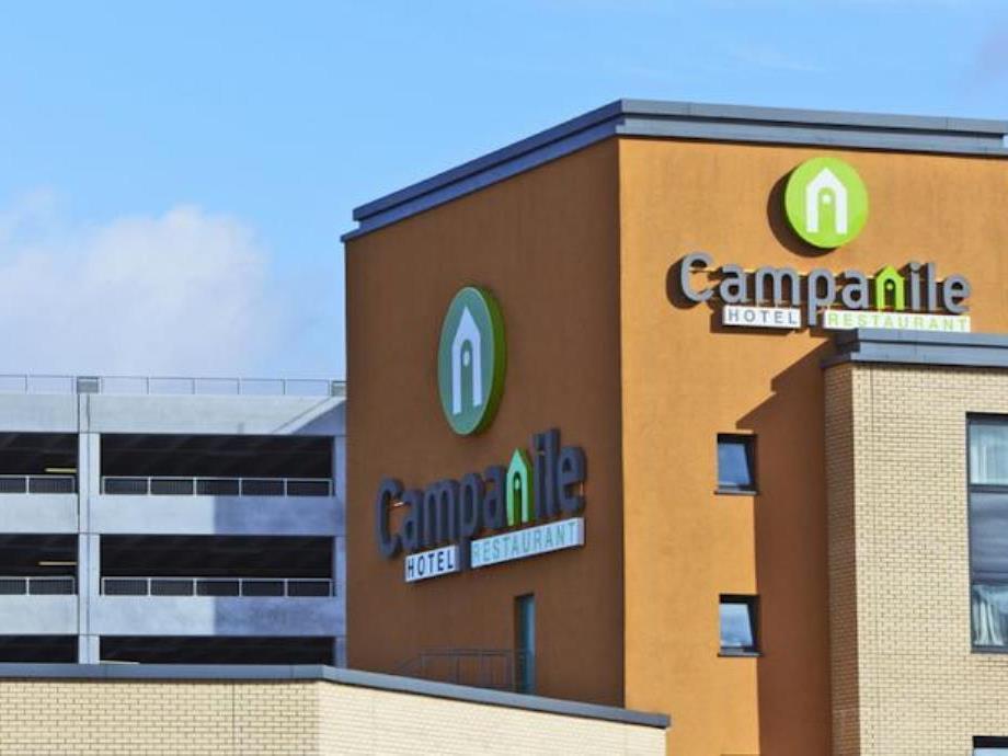 Campanile Hotel Glasgow Secc Hydro Exterior foto